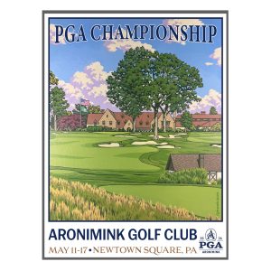 LEE WYBRANSKI 2026 PGA CHAMPIONSHIP POSTER