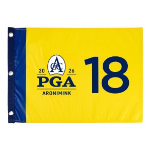 AHEAD 2026 PGA CHAMPIONSHIP SCREENED FLAG IN YELLOW