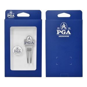 PRG GOLF 2026 PGA CHAMPIONSHIP DIVOT TOOL & BALL MARKER SET