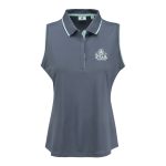 FOOTJOY 2026 PGA CHAMPIONSHIP WOMEN’S SLEEVELESS POLO IN DUSTY VIOLET AND GLACIAL BLUE