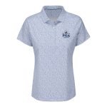 PETER MILLAR 2026 PGA CHAMPIONSHIP WOMEN’S FAIRWAY FRILLS JERSEY POLO IN WHITE