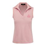 RALPH LAUREN 2026 PGA CHAMPIONSHIP WOMEN’S PIQUE SCALLOP POLO IN LIGHT PINK