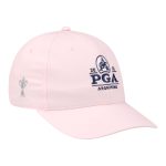 AHEAD 2026 PGA CHAMPIONSHIP WOMEN’S TECH LOGO & TROPHY HAT IN SOFT PINK