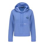 RALPH LAUREN 2026 PGA CHAMPIONSHIP WOMEN’S TECH WAFFLE KNIT HOODED SWEATSHIRT IN BLUE MIST