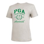 AHEAD 2026 PGA CHAMPIONSHIP WOMEN’S CROSS CLUBS T-SHIRT IN BONE