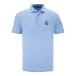 PETER MILLAR 2026 PGA CHAMPIONSHIP JUBILEE STRIPE POLO IN COTTAGE BLUE