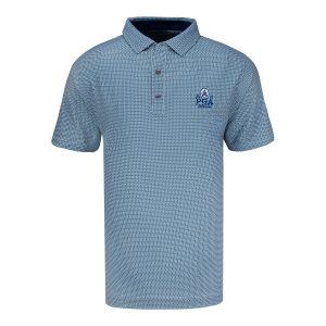 FOOTJOY 2026 PGA CHAMPIONSHIP ABERDEEN NAUTICAL FLAG POLO IN FIELD GREEN, NAVY, AND WHITE