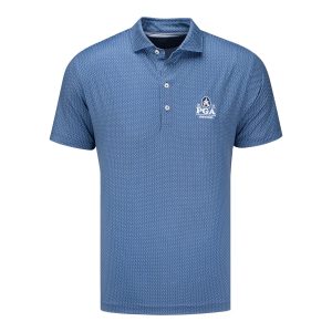 JOHNNIE-O 2026 PGA CHAMPIONSHIP TEE PARTY POLO IN NAVY