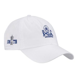 AHEAD 2026 PGA CHAMPIONSHIP SHAWMUT COTTON HAT IN WHITE