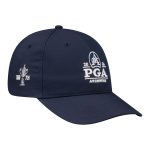 AHEAD 2026 PGA CHAMPIONSHIP FRIO LOGO & 108TH PERFORMANCE HAT IN NAVY
