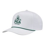 IMPERIAL 2026 PGA CHAMPIONSHIP WRIGHTSON ROPE HAT IN WHITE AND DARK GREEN