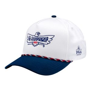 IMPERIAL 2026 PGA CHAMPIONSHIP WRIGHTSON TWO-TONE ROPE HAT IN WHITE AND NAVY