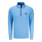 CUTTER & BUCK 2026 PGA CHAMPIONSHIP X PHILADELPHIA PHILLIES CO-BRAND QUARTER ZIP IN ATLAS BLUE