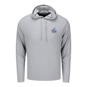 JOHNNIE-O 2026 PGA CHAMPIONSHIP HOPPIN HOODIE IN SEAL GREY