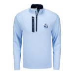 RALPH LAUREN 2026 PGA CHAMPIONSHIP LUXURY PERFORMANCE DRIVER QUARTER ZIP PULLOVER IN OFFICE BLUE