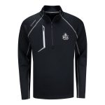 SUNICE 2026 PGA CHAMPIONSHIP ELEMENT SHIELD PERFORMANCE QUARTER ZIP PULLOVER IN BLACK