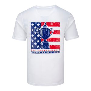 AHEAD 2026 PGA CHAMPIONSHIP INSTANT CLASSIC T-SHIRT IN WHITE
