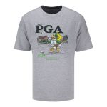 AHEAD 2026 PGA CHAMPIONSHIP JOE EAGLE T-SHIRT IN HEATHER GREY